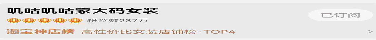 叽咕叽咕家大码女装