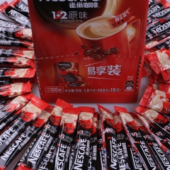雀巢咖啡  Nestle 速溶 1+2 特浓 微研磨 冲调饮品  900条1170g