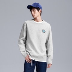 gxg jeans男装2018夏新款字母印花短袖衬衫潮